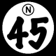 Number N 45